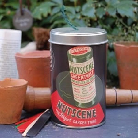 Gartenschnur in Vintage-Dose von NUTSCENE