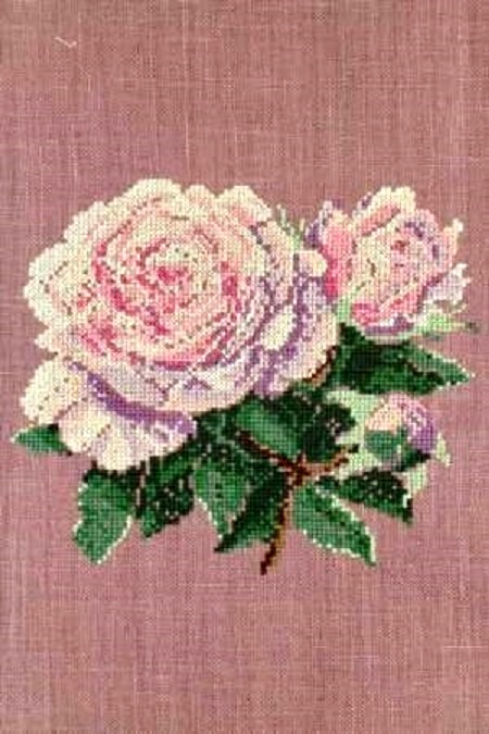 Kreuzstichpackung "Große Rose" ... von SAJOU