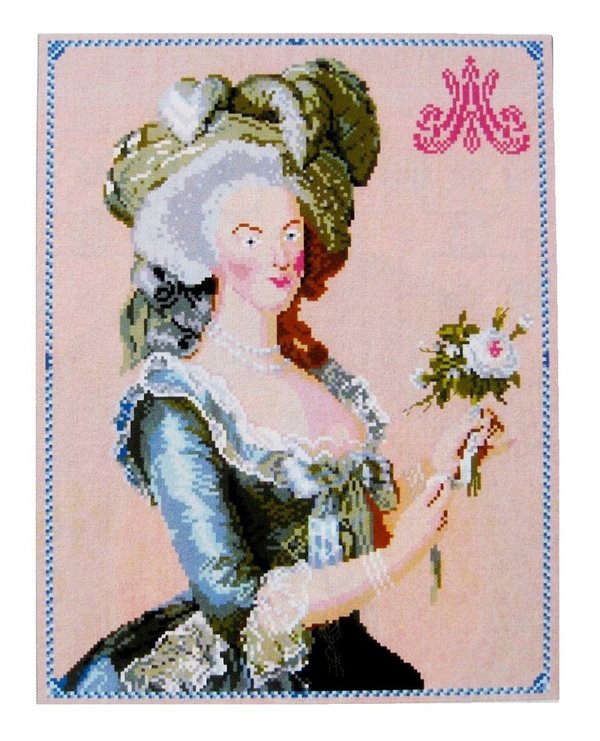 Kreuzstichvorlage "Marie-Antoinettes Bildnis" von SAJOU